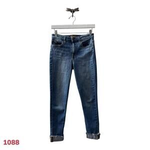 1088 Joes Jeans Size 28 (27x25) The Charlie High Rise Skinny Crop Ankle Stretch